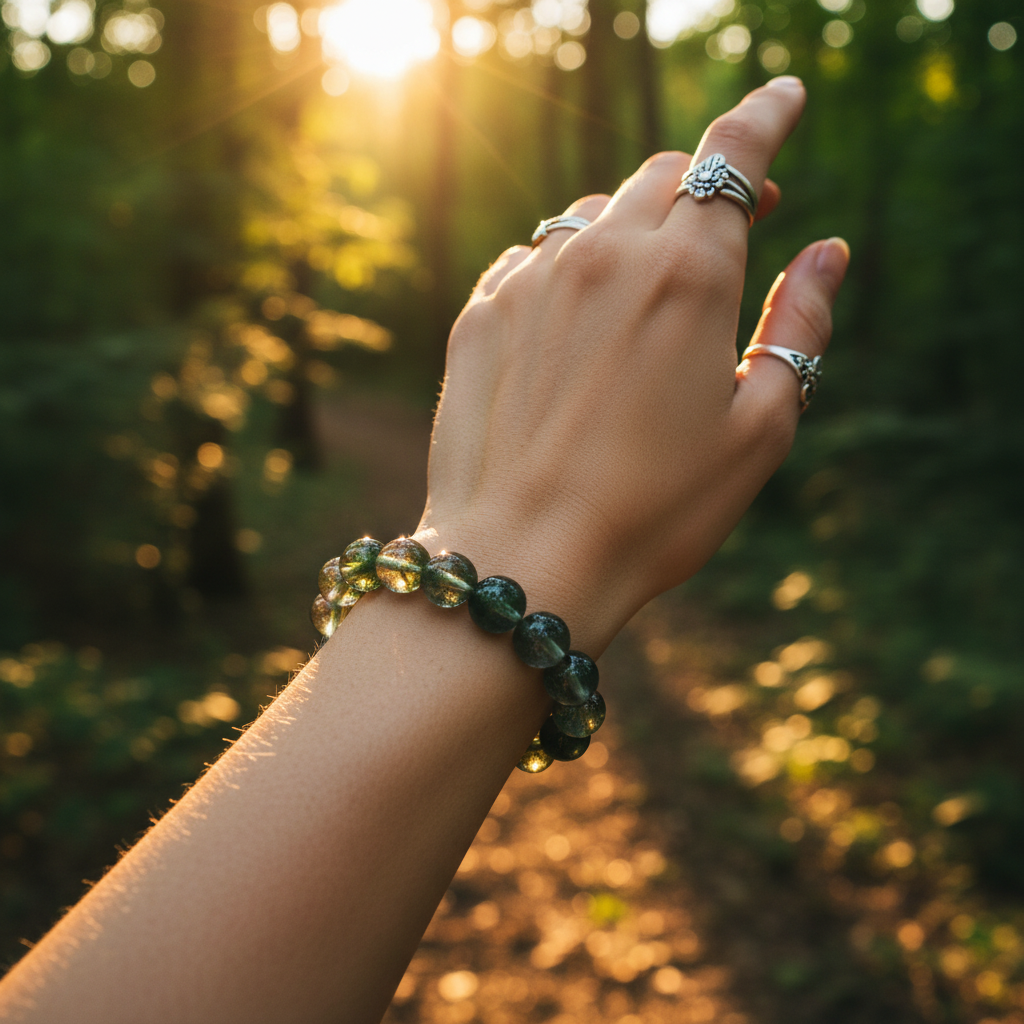 绿幽灵-手腕佩戴场景 1:1