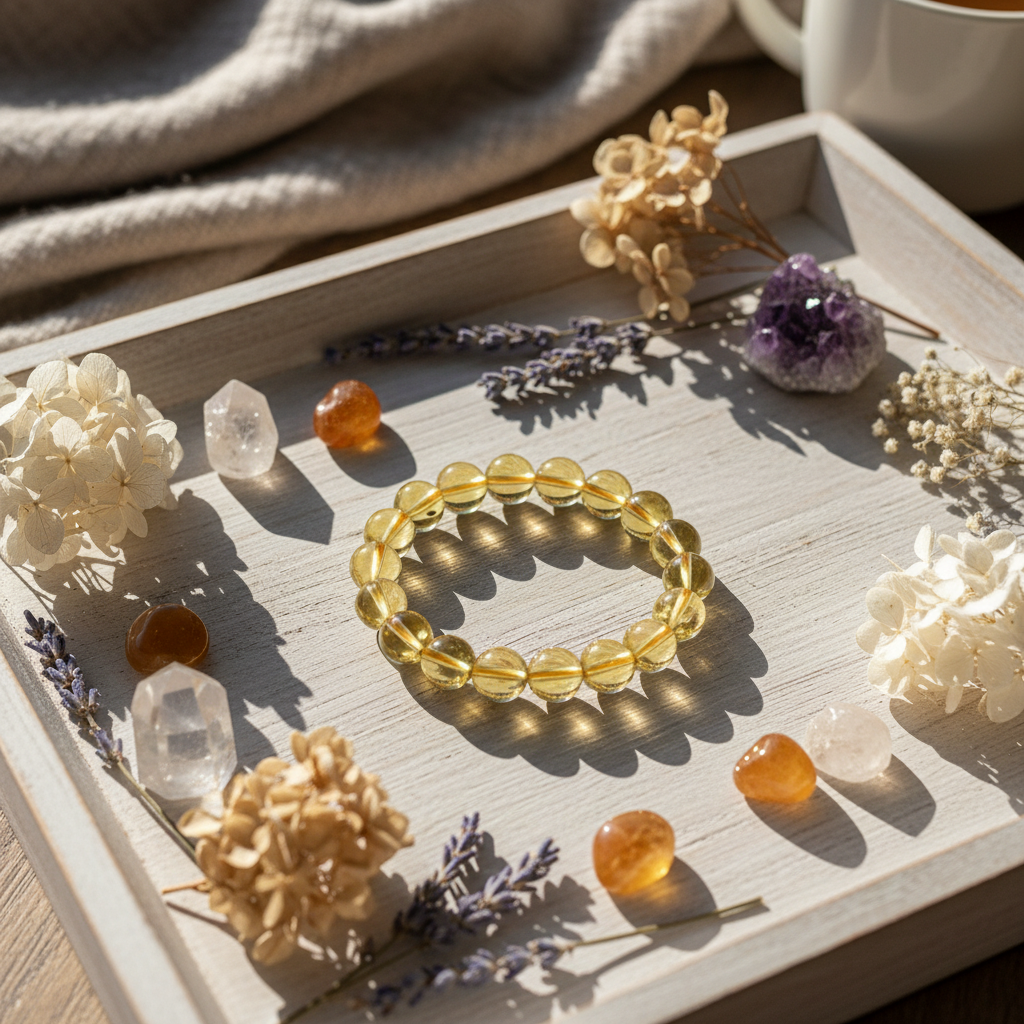 黄水晶手串场景图